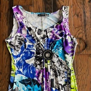 Women’s XL Dress (long) with embellishment at breast area.